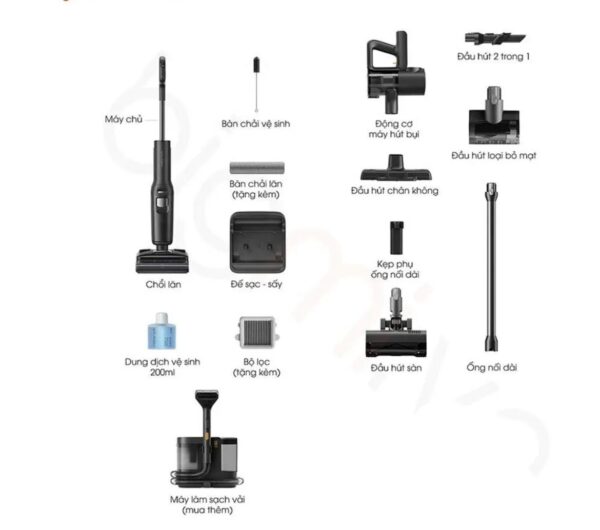 جارو و طی شارژی روبوراک A30 Pro Steam 5in1 - Image 4